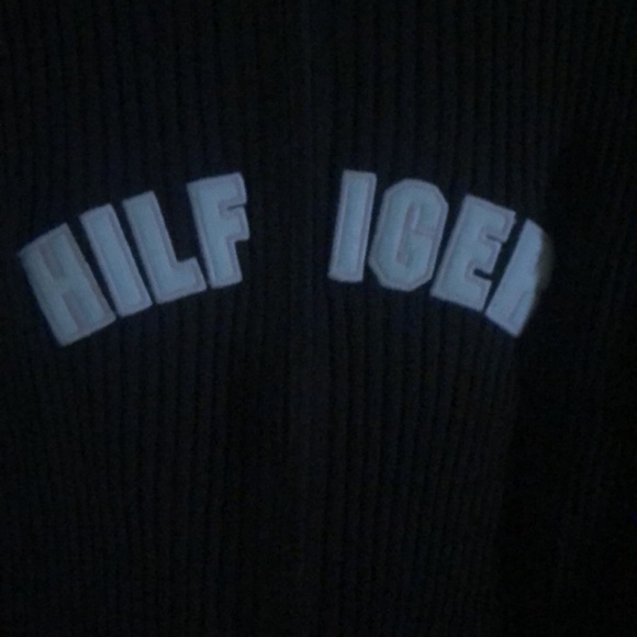 Tommy Hilfiger ribbed zip up sweater . - Picture 4 of 4